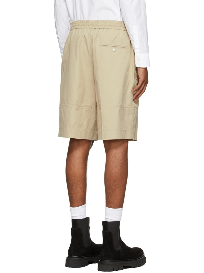 Khaki Drawstring Shorts 3