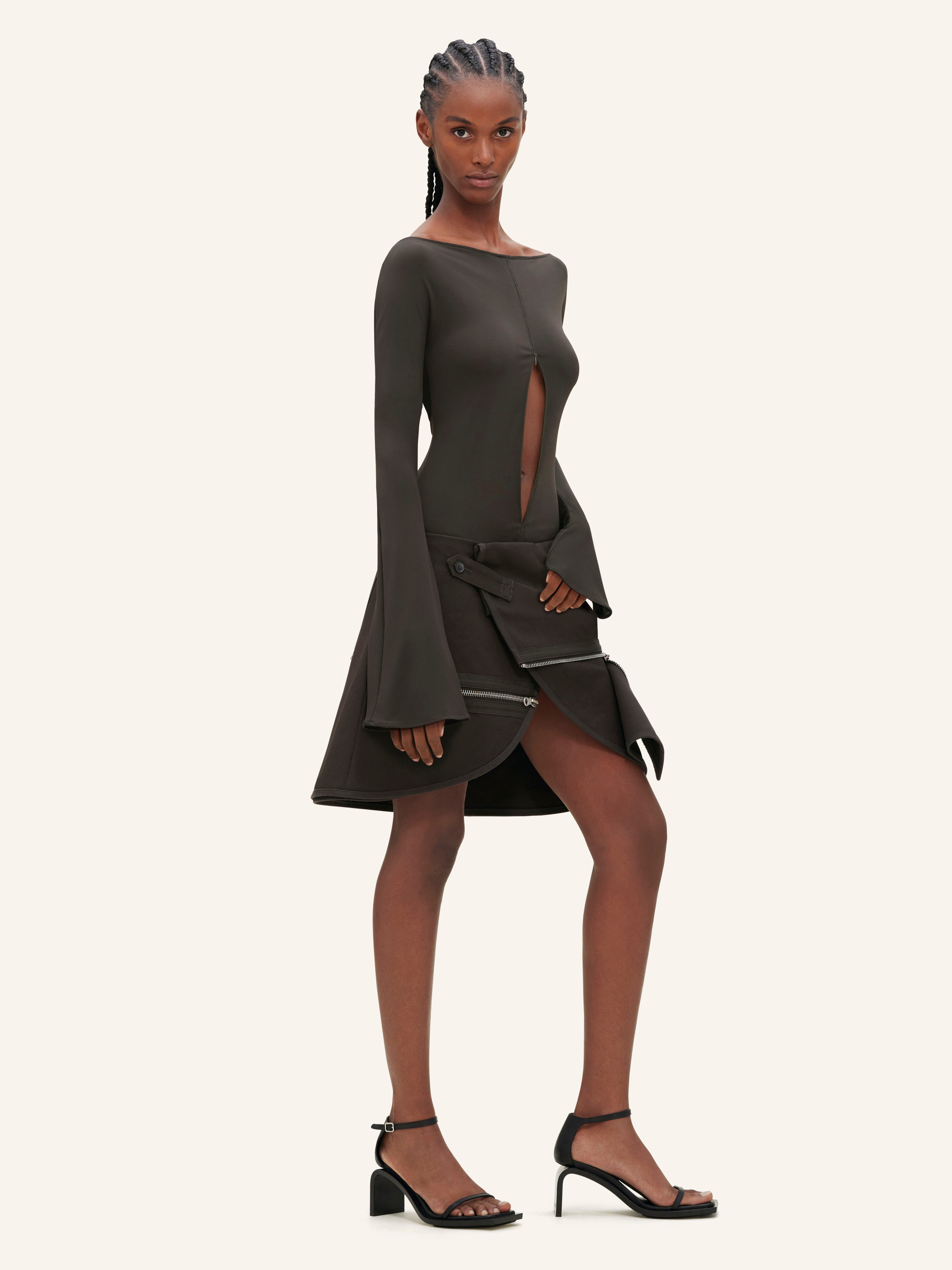 MODULAR COTTON MINI SKIRT - 4