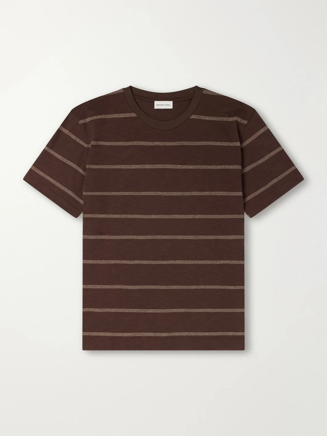 Dinis Striped Cotton-Jersey T-Shirt - 1