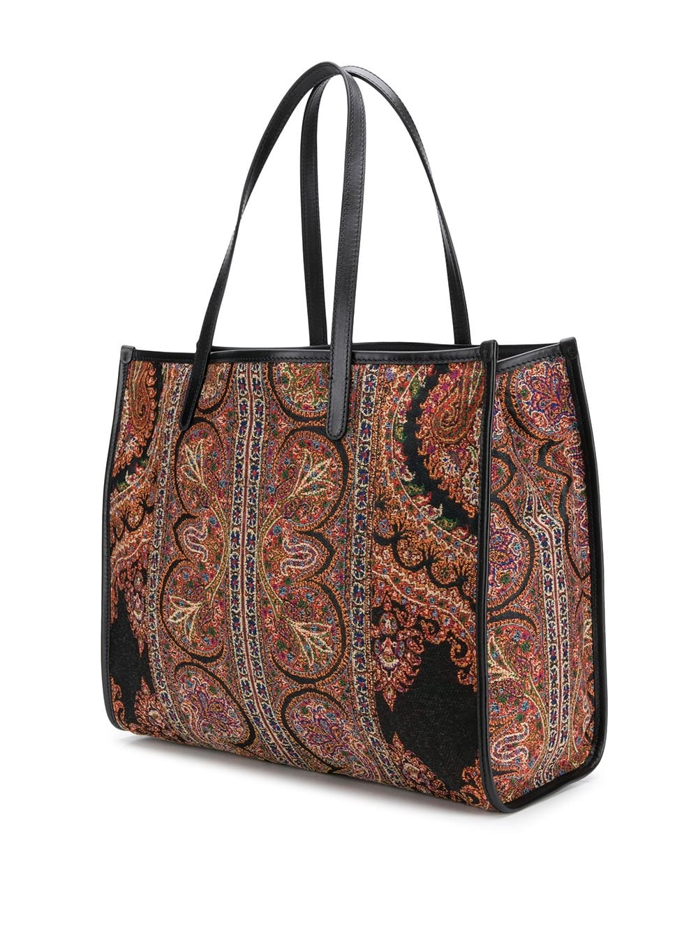 paisley-print tote bag  - 3