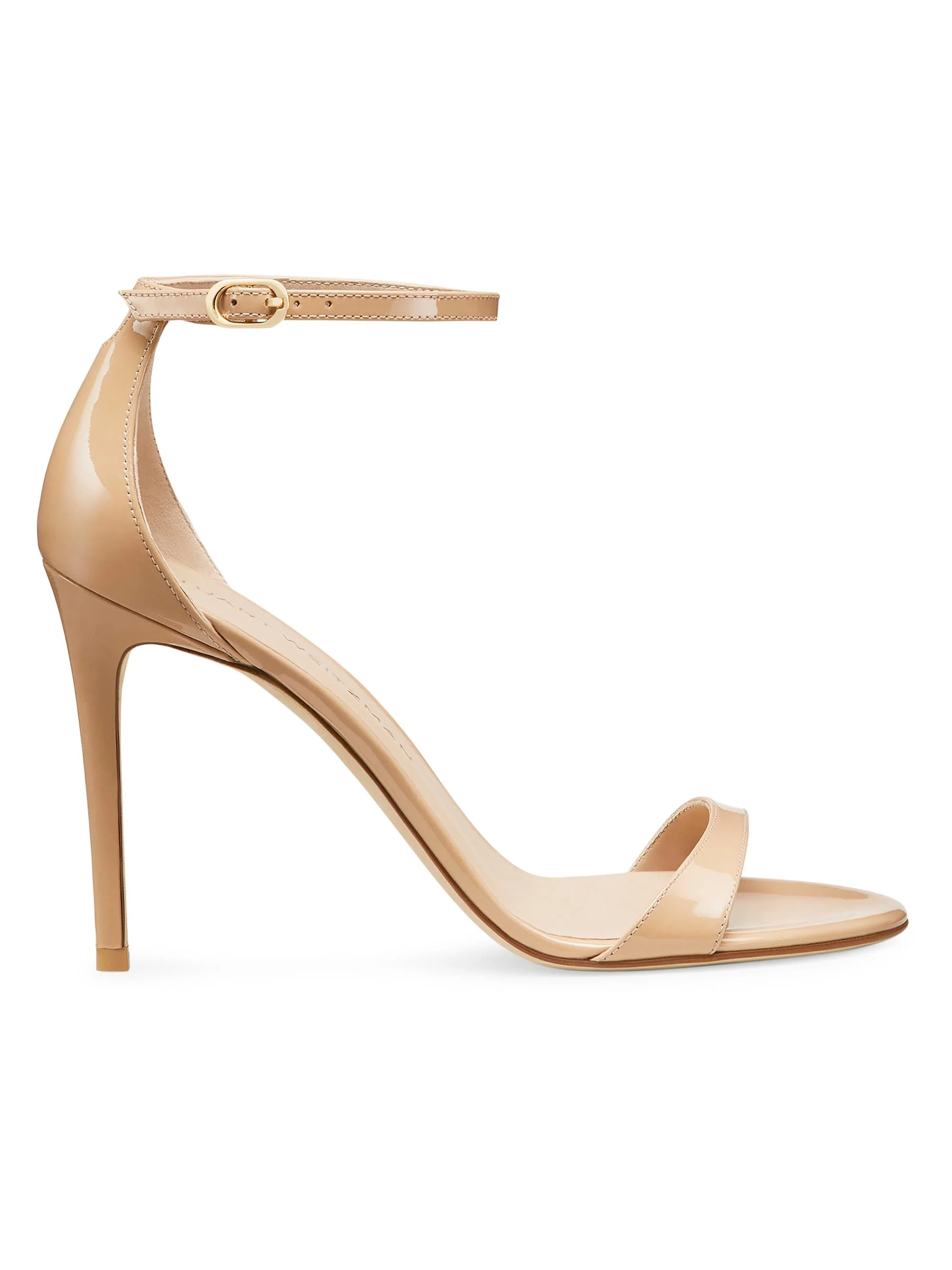 Women's Nudist II 100MM Patent Leather Sandals - Adobe - 1