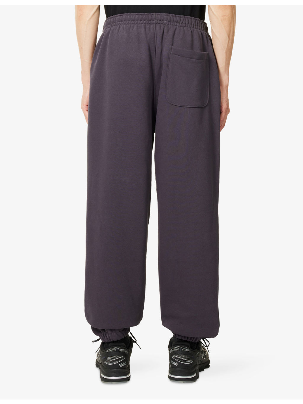Redbox Embroidered Logo-Patch Cotton-Jersey Joggers - 4