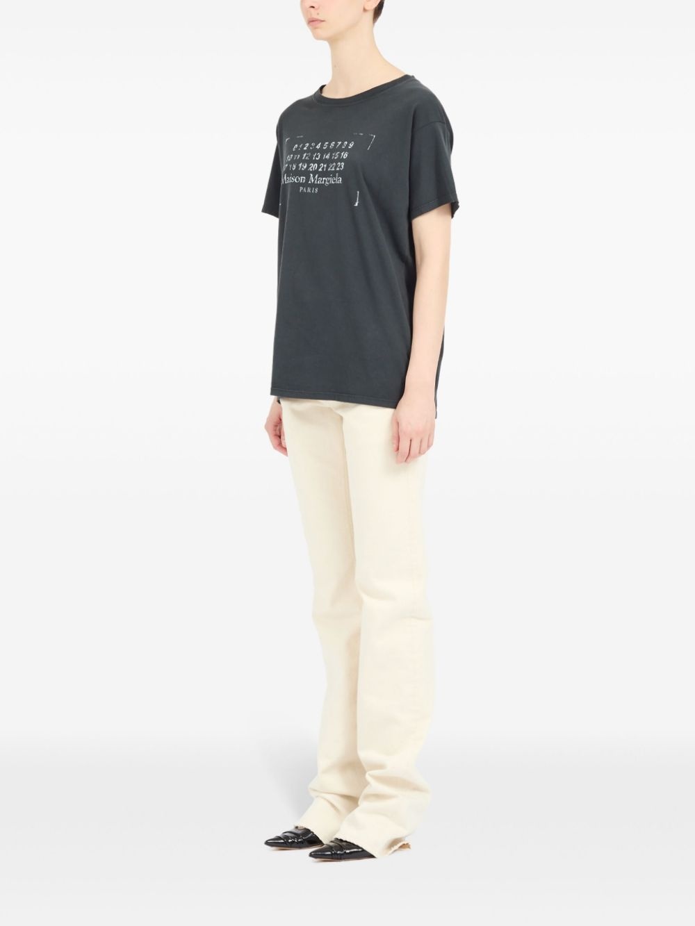 logo-print cotton T-shirt - 7