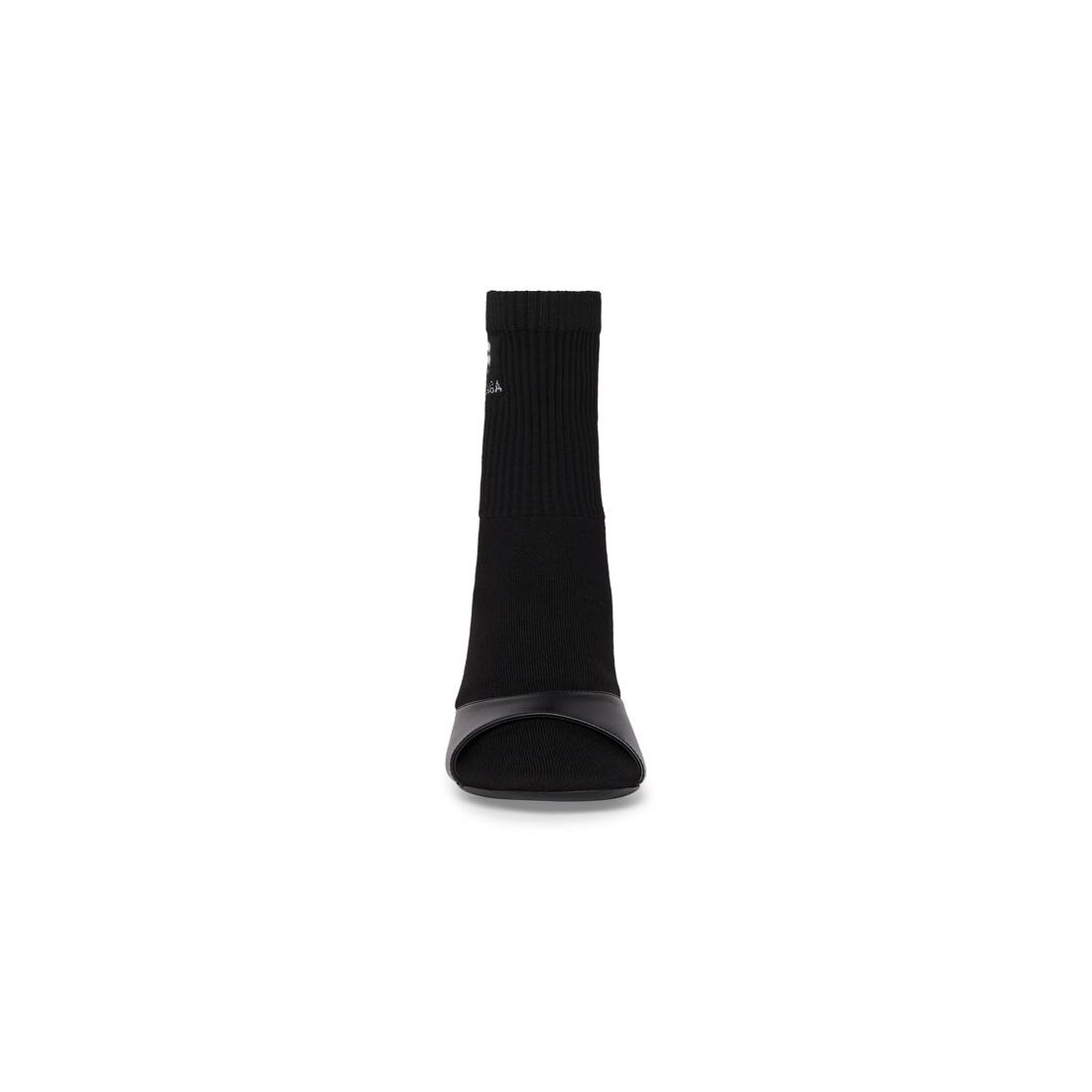 Women's Sock 50mm Bootie in Black - 3