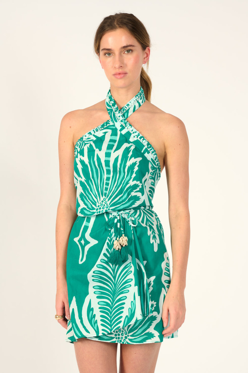 Mini Dress Manon - Mint Cartagena 1