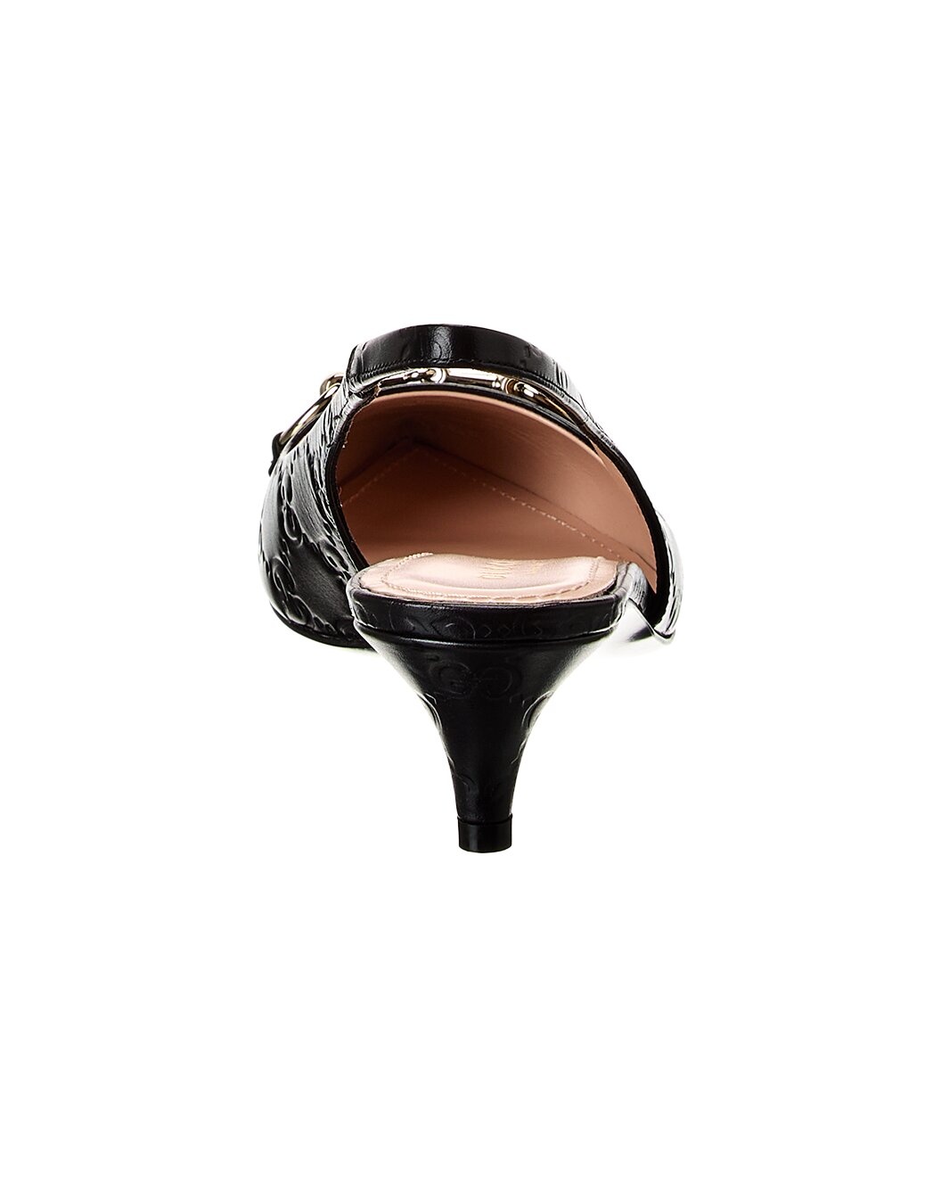 Gucci Horsebit Leather Slingback Pump - 3
