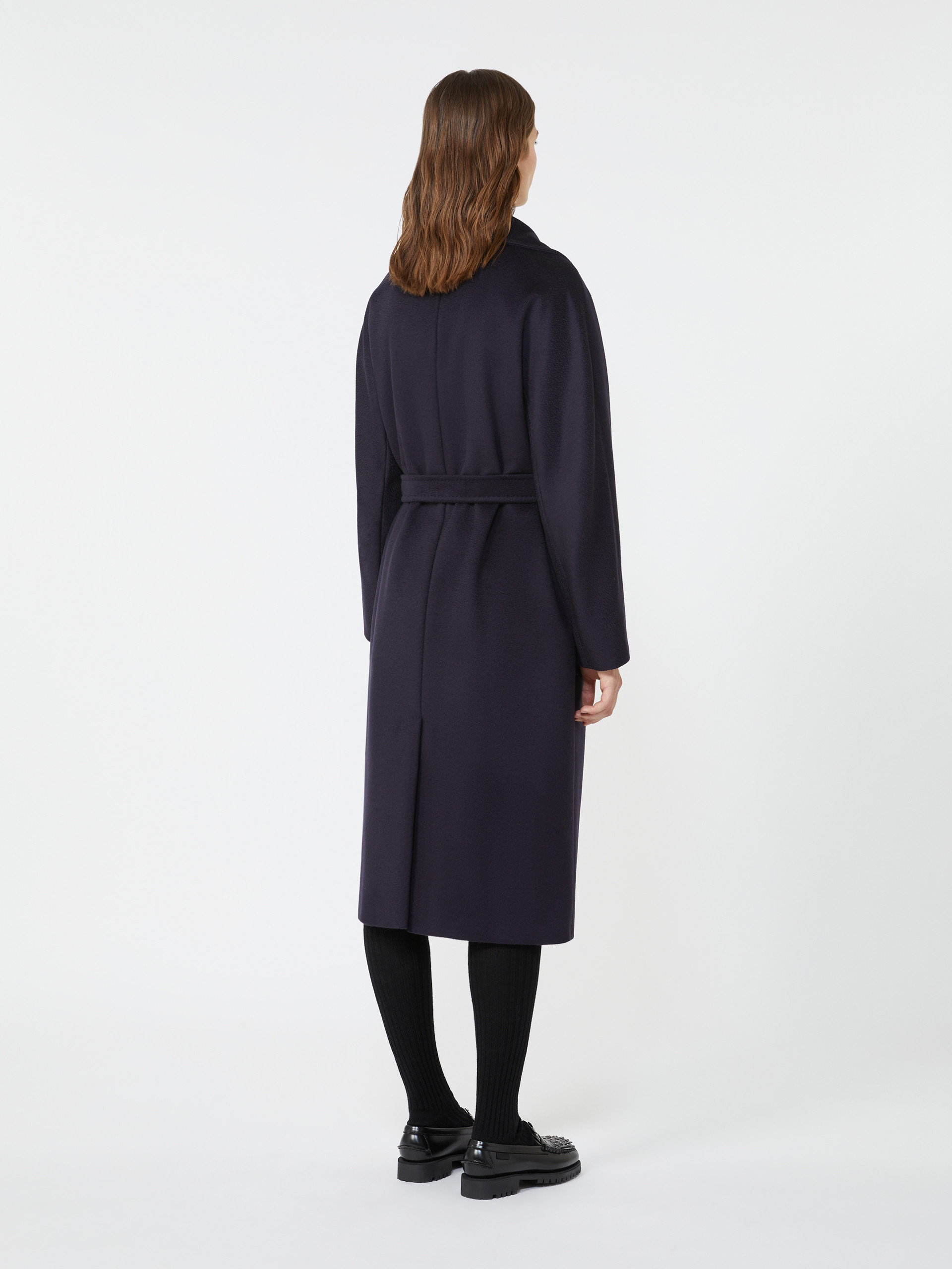 RESINA Double-breasted wool midi coat - 4