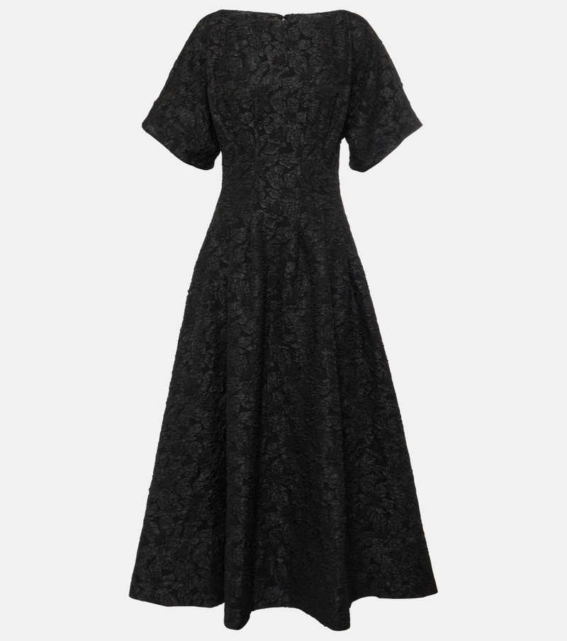 Rosalie jacquard midi dress 1