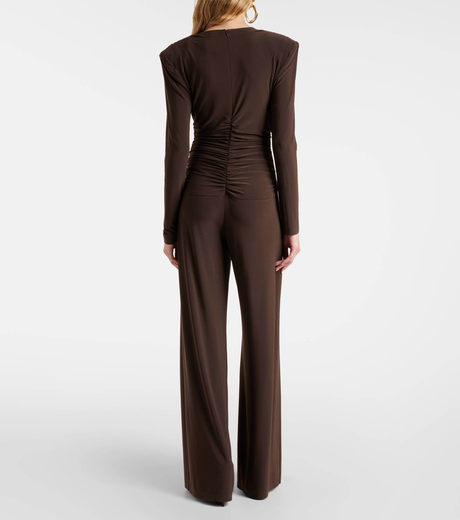 Ruched jersey jumpsuit - 3