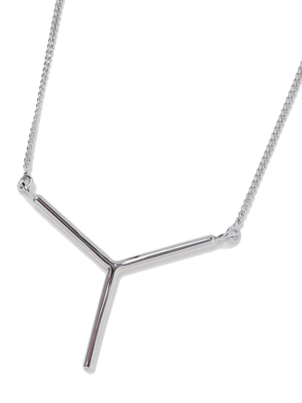 Mini Y pendant necklace - 3