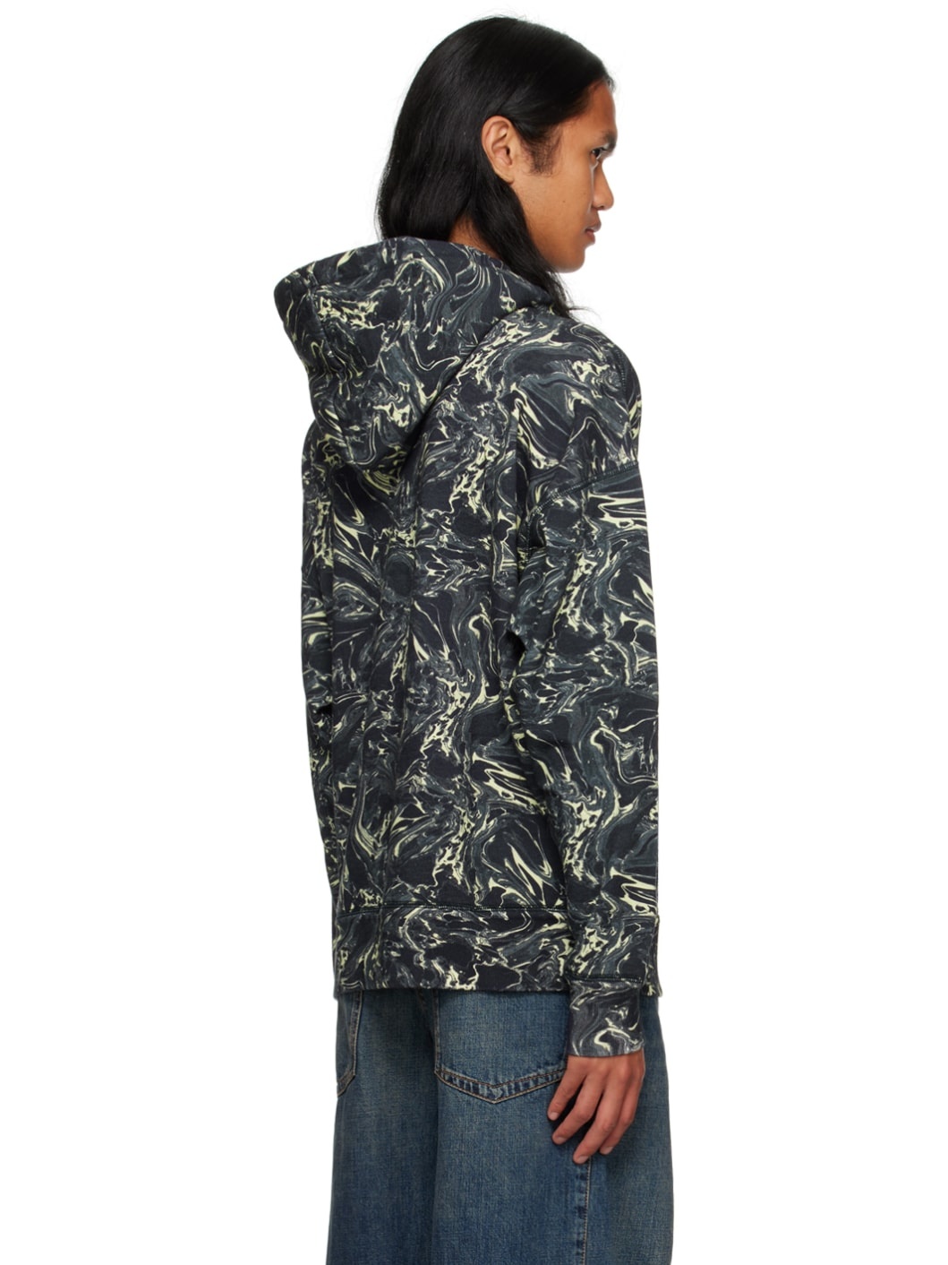 Navy Marvin Hoodie - 3