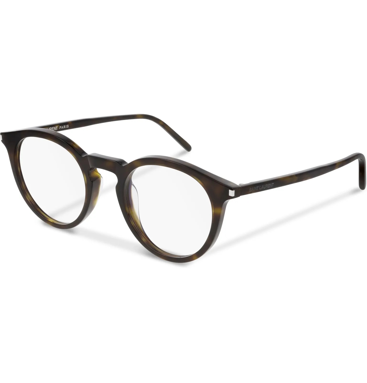 Round-Frame Tortoiseshell Acetate Optical Glasses - 2