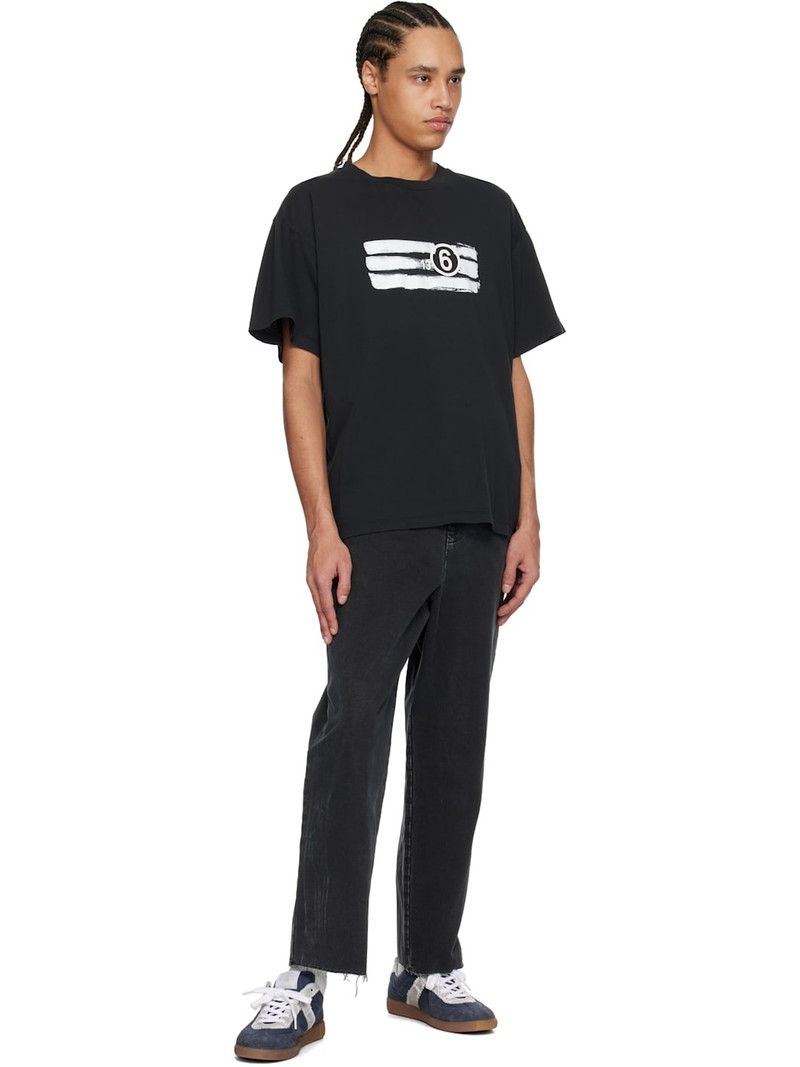 MM6 Maison Margiela Black Faded Jeans outlook