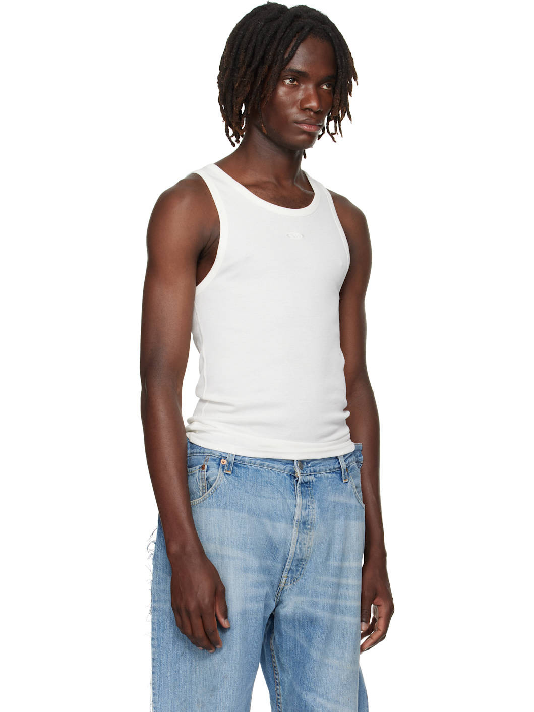 Off-White Oval Logo Tank Top - 2