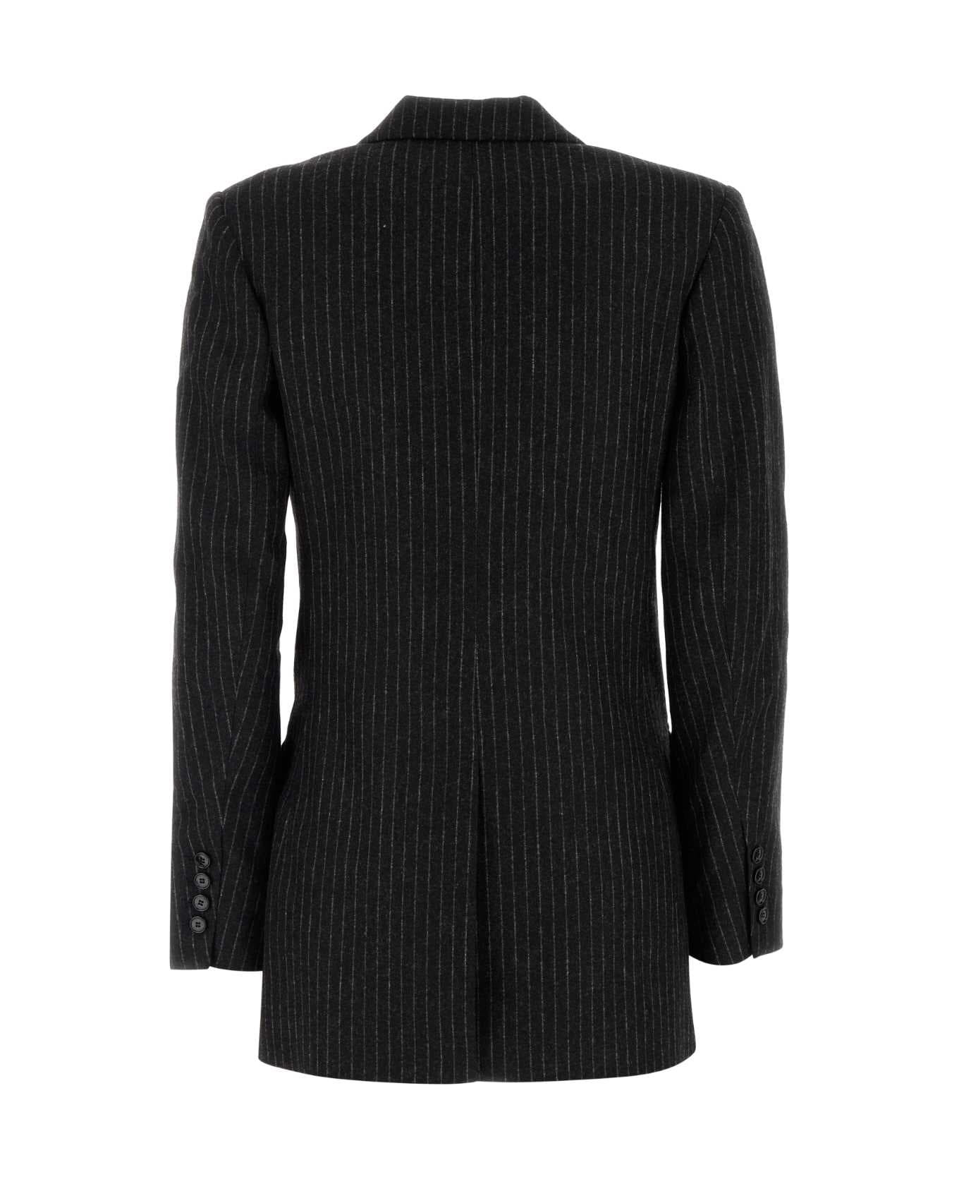 Embroidered Stretch Wool Blend Jevima Blazer - 2