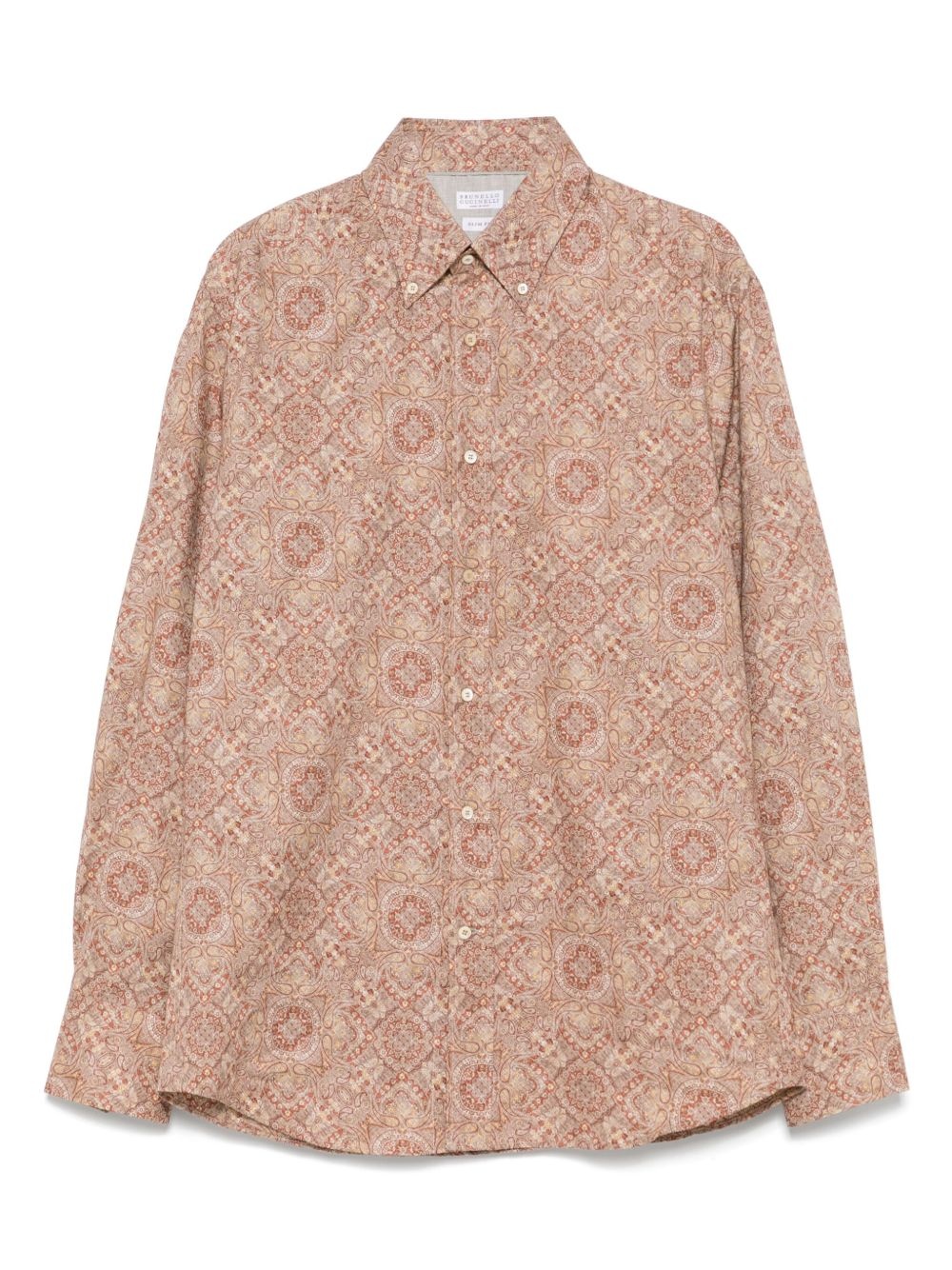 paisley-print shirt - 1