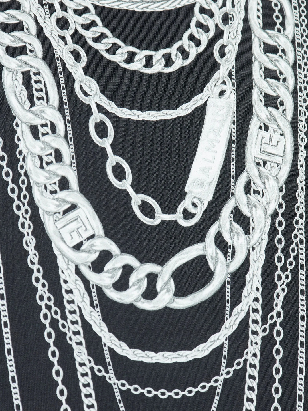 Chain Trompe Loeil T-Shirt - 5