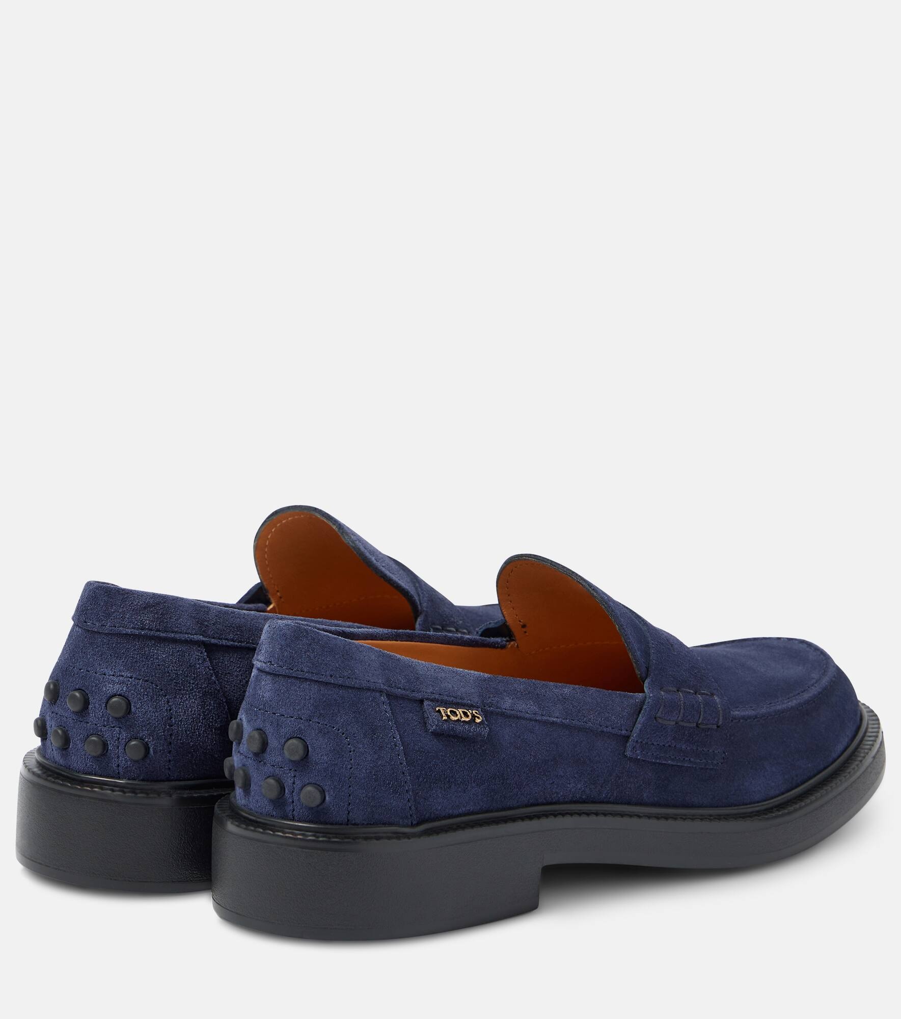 Suede penny loafers - 3