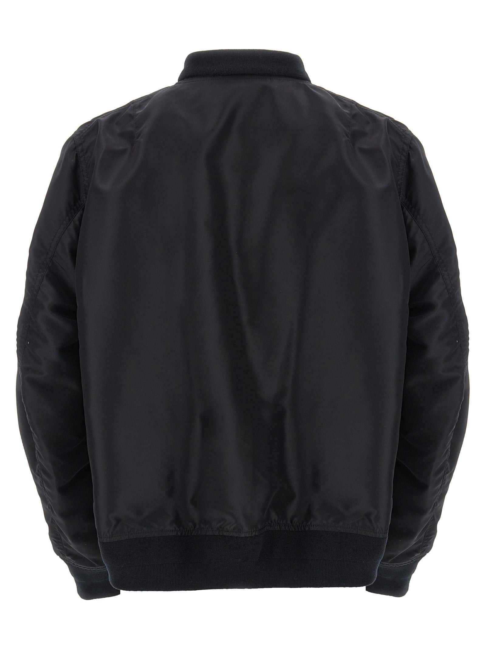 Sacai Men Nylon Bomber Jacket - 3