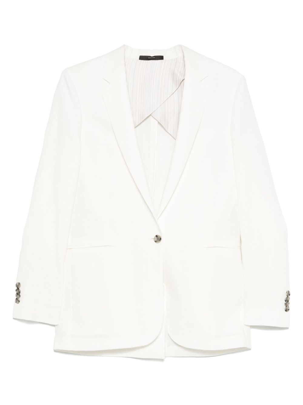 linen blazer - 1