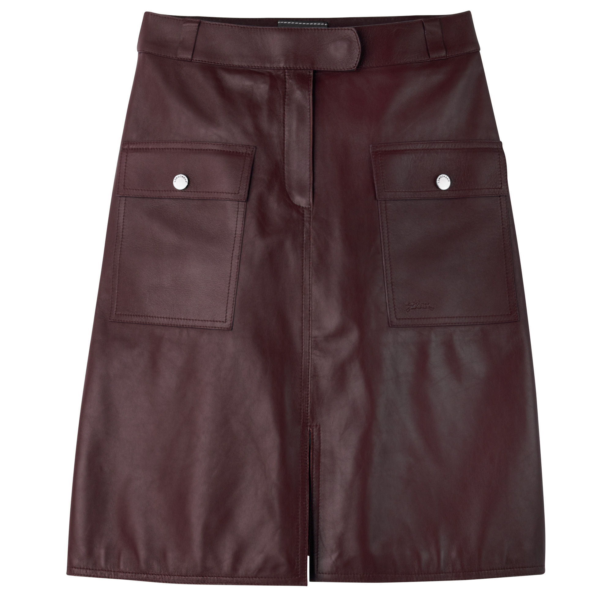 Skirt Plum - Leather - 1
