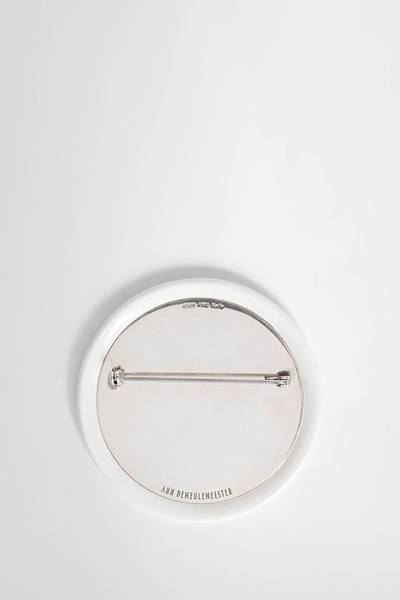 Ann Demeulemeester Ann demeulemeester white cora "lightning over heaven" pin outlook