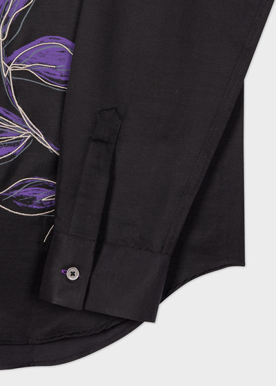 Paul Smith Embroidered 'Laurel' Cotton-Blend Shirt outlook