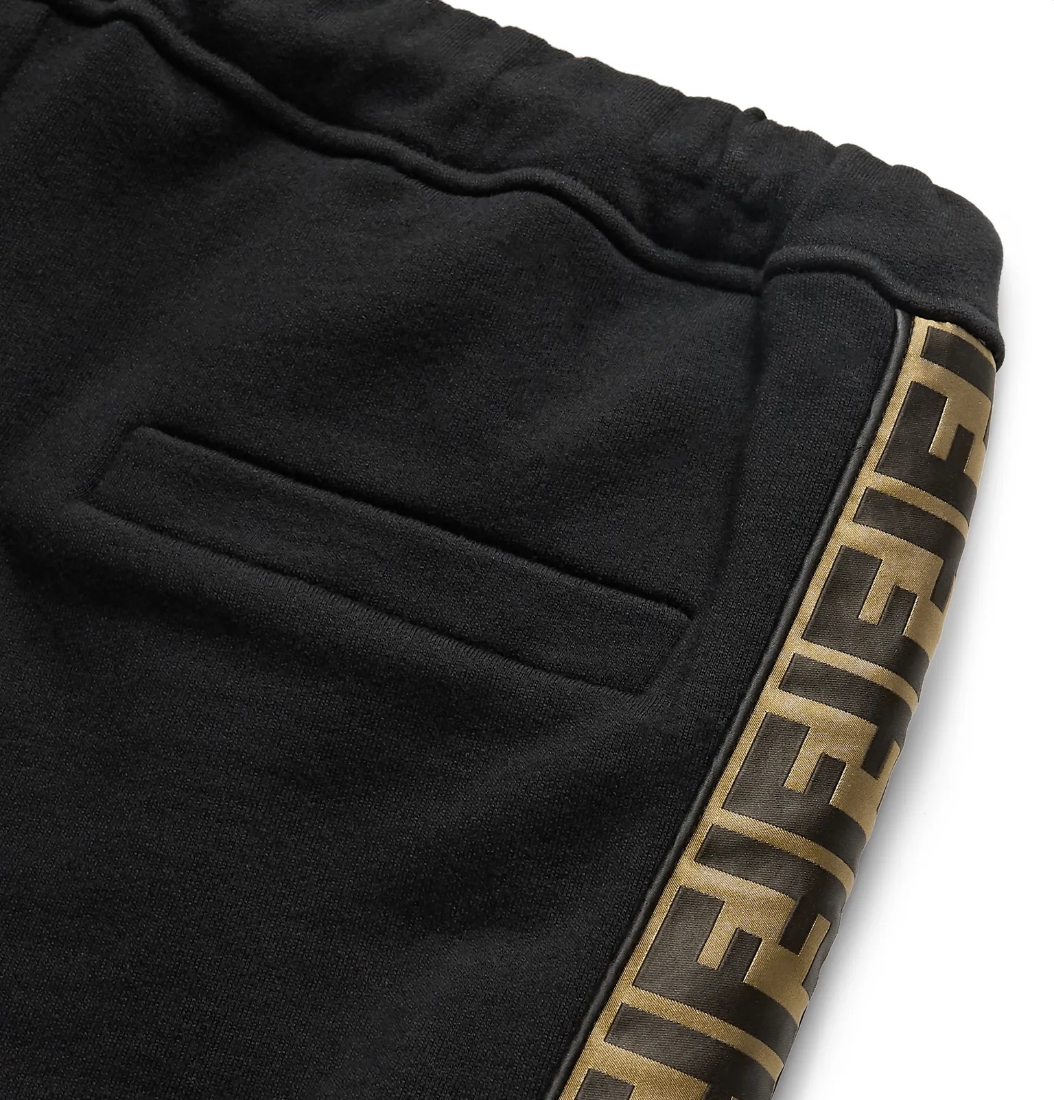 Tapered Logo-Trimmed Wool, Cotton, Silk and Cashmere-Blend Jersey Sweatpants - 6