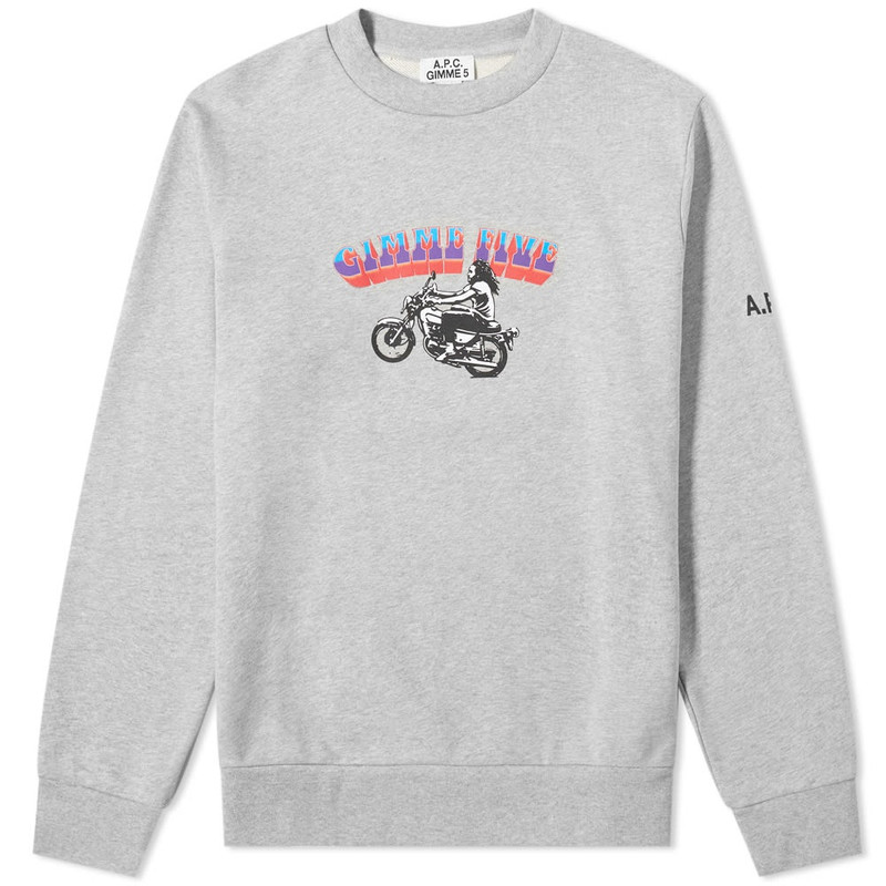 A.P.C. X Gimme Five Mika Crew Sweat - 1