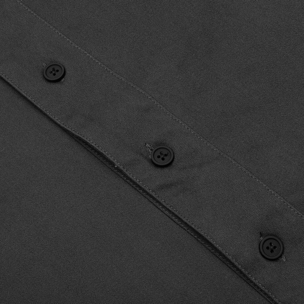 FEAR OF GOD ESSENTIALS WOMEN'S BOY SCOUT SHIRT - IRON - 3