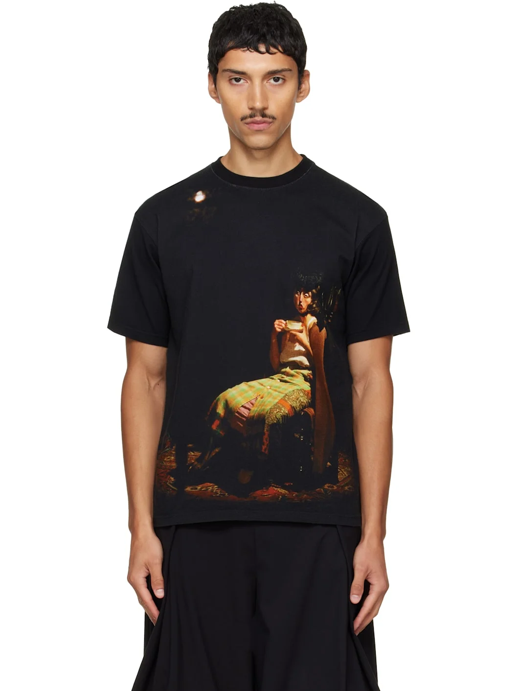 Black Cindy Sherman UC2F4813-2 T-shirt - 1