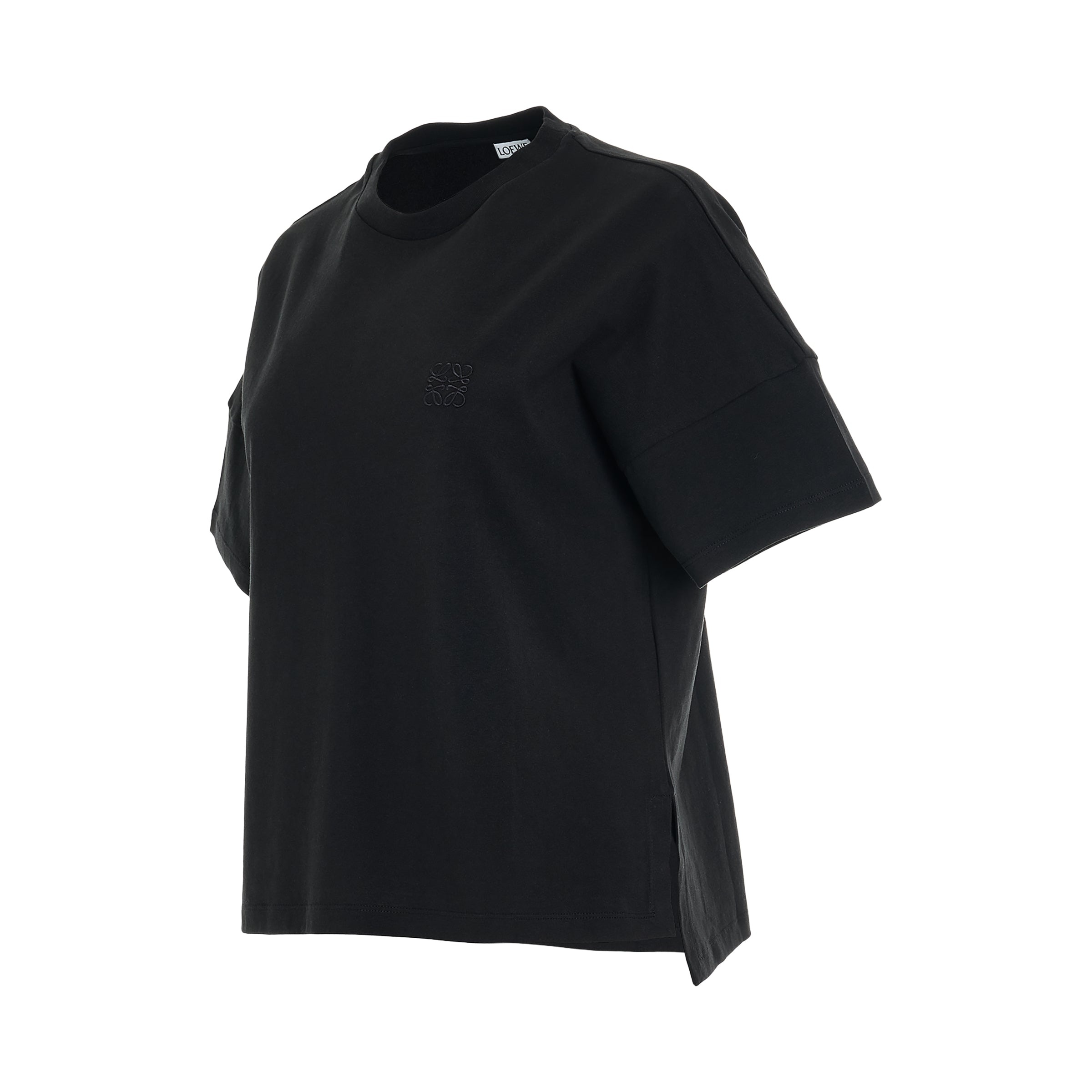 Anagram Boxy Fit T-Shirt in Black - 2