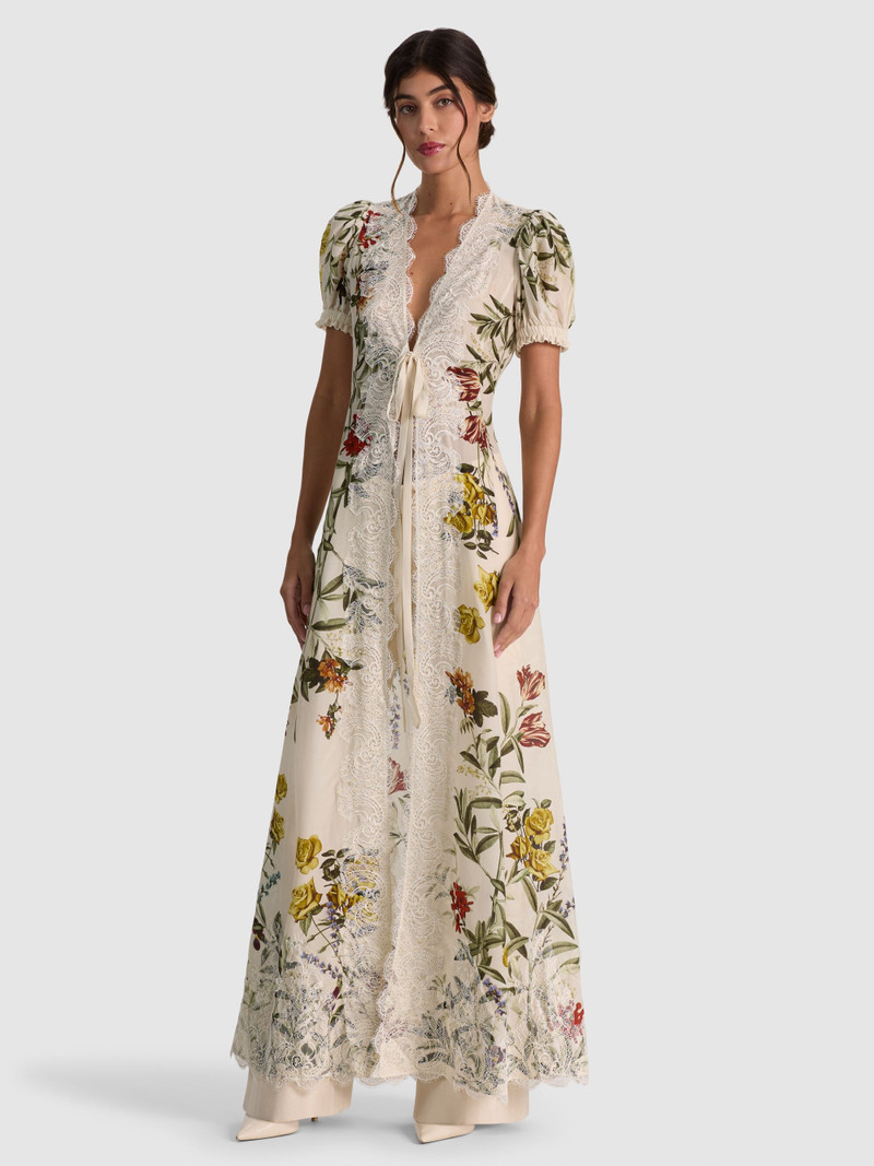 INGRID PUFF SLEEVE ROBE 6