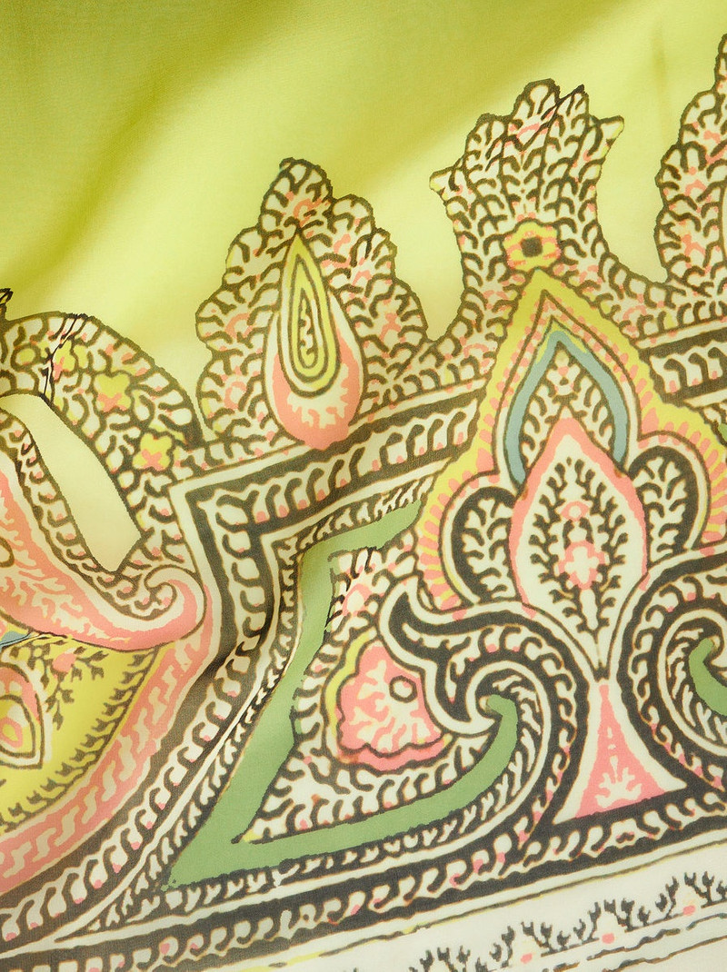 COLOUR SHADED LONG GEORGETTE DRESS 7