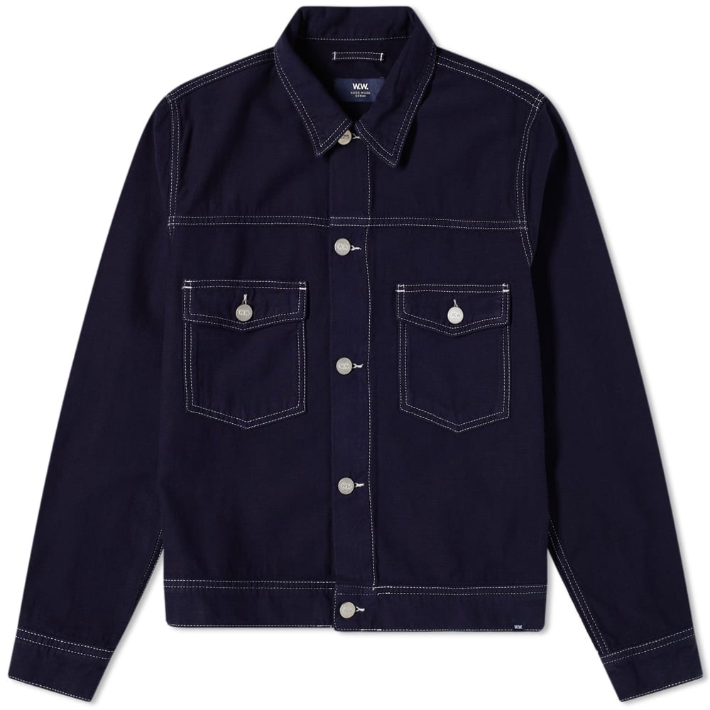 Wood Wood Cam Denim Jacket - 1