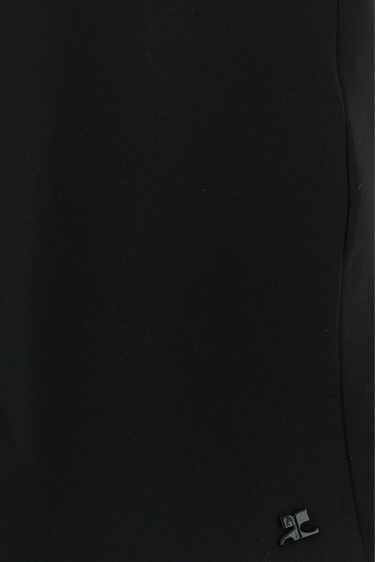 Black polyester mini dress - 3