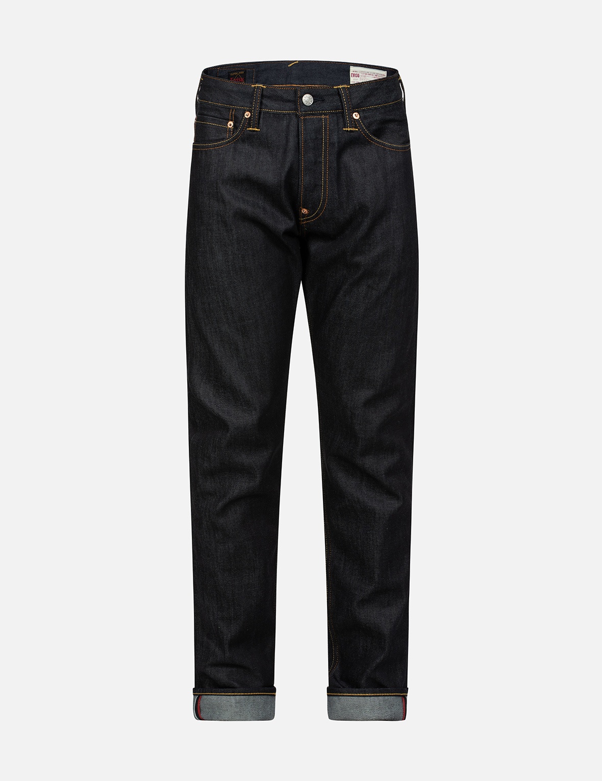 SEAGULL EMBOSSED PRINTED CARROT FIT DENIM JEANS #2017 - 1