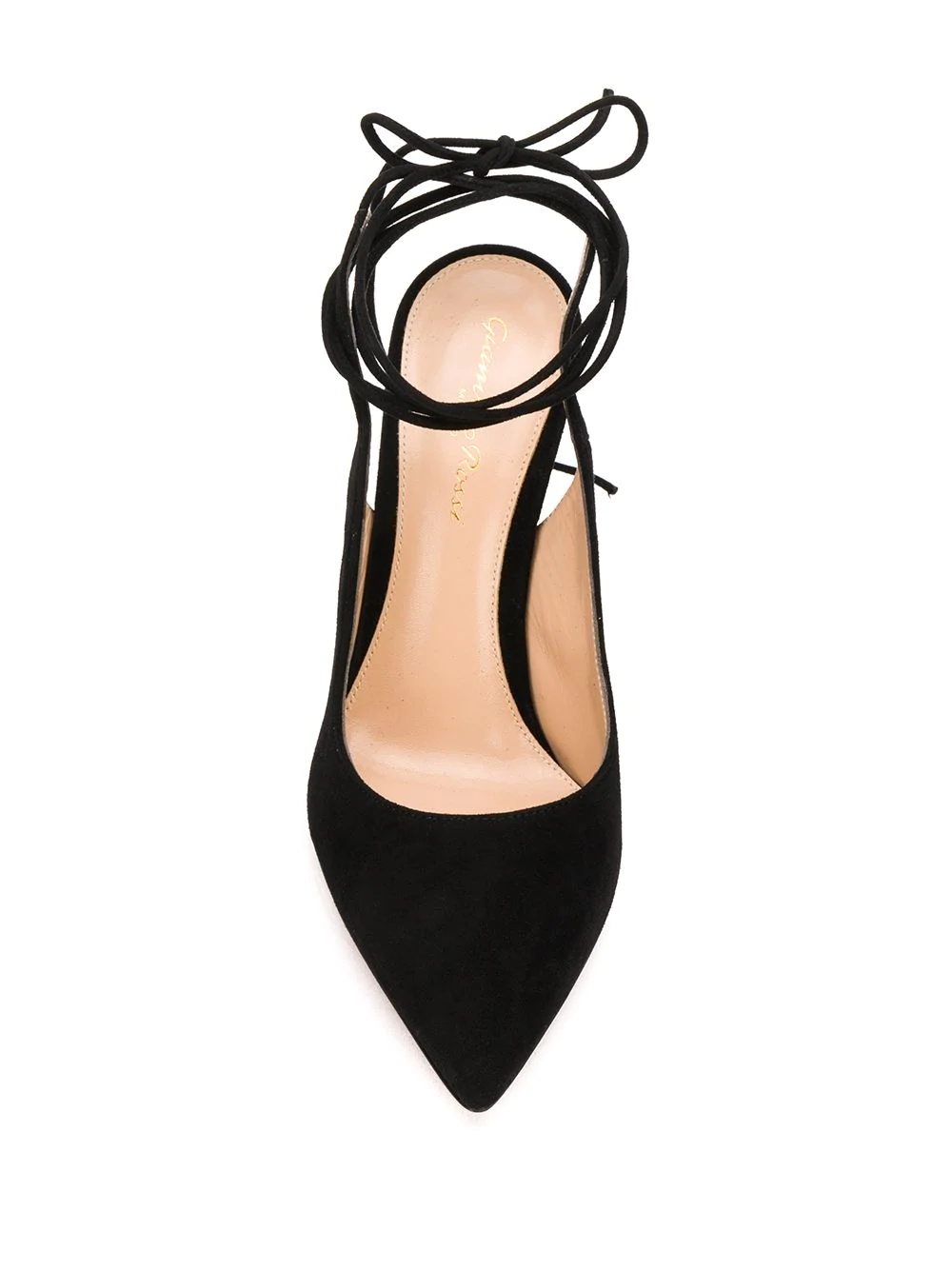 Irene slingback lace-up pumps - 4