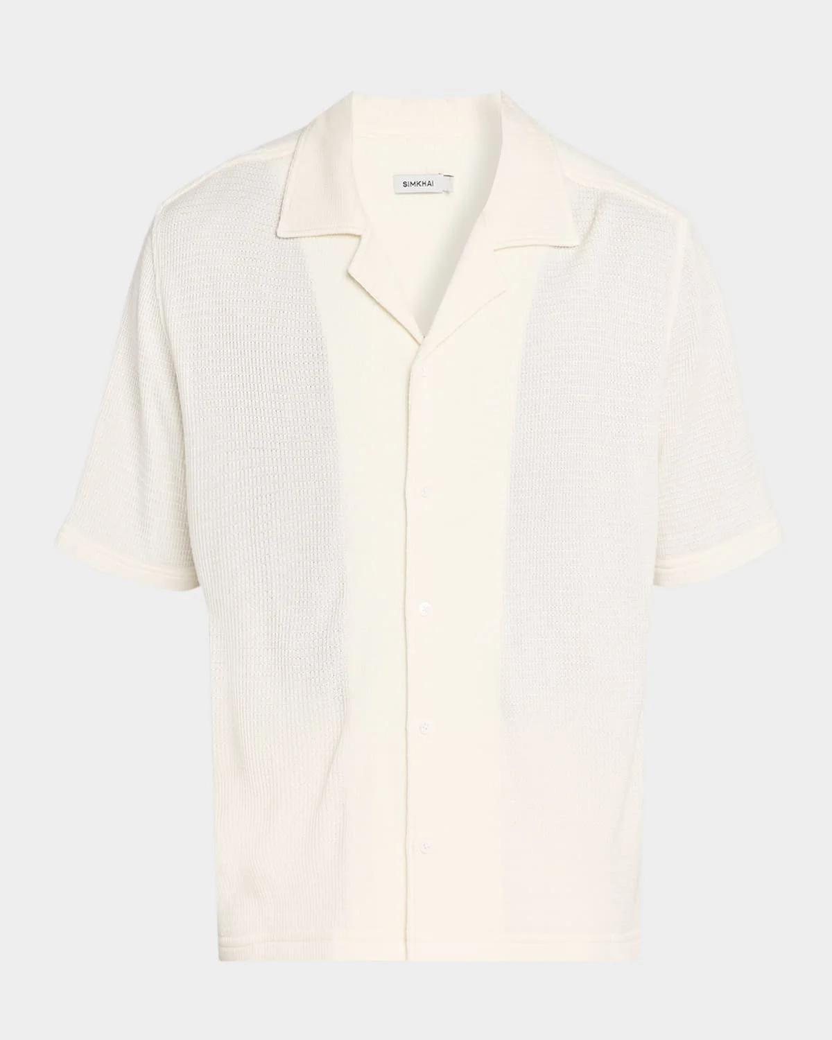Men's Troy Open-Stitch Camp Shirt - 1