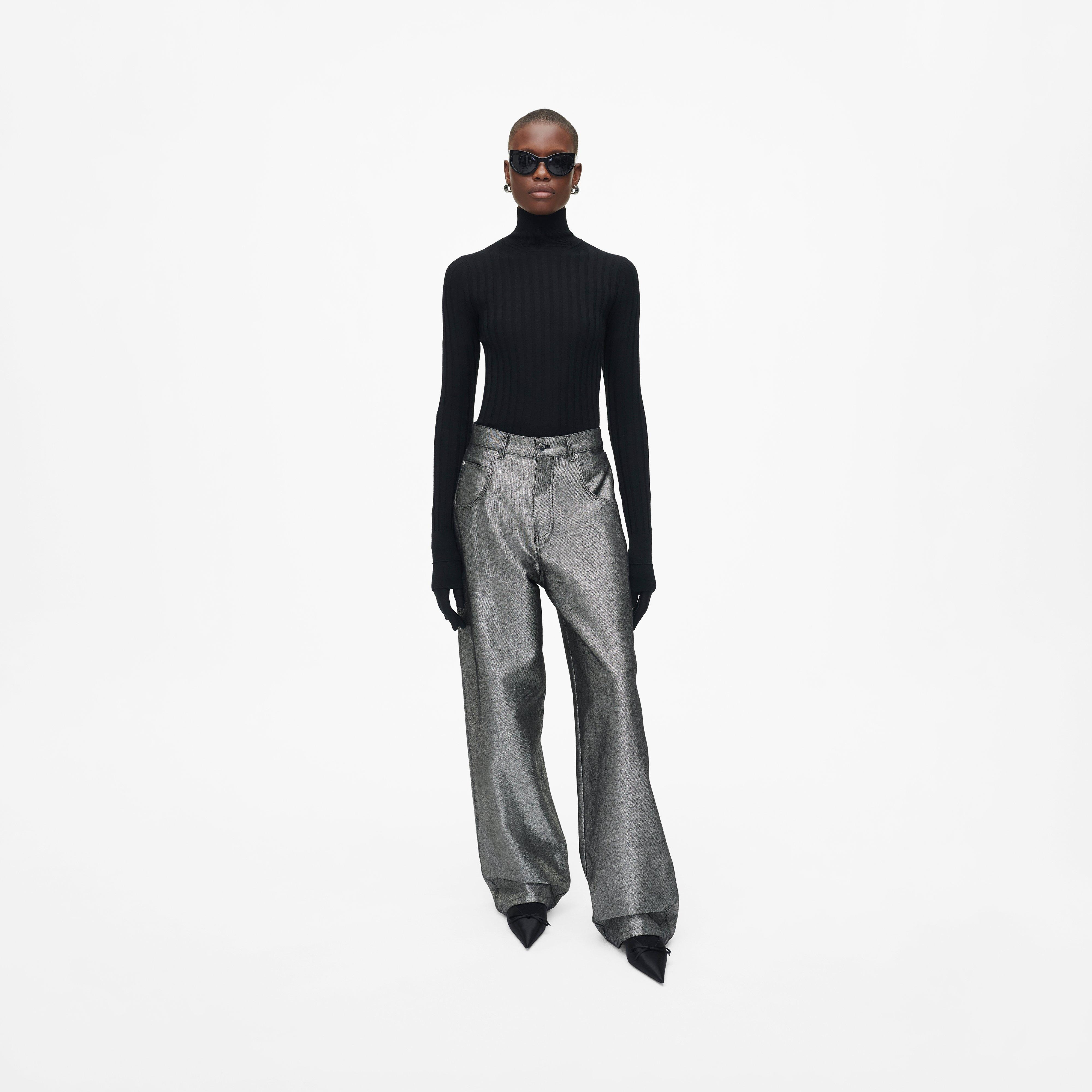THE REFLECTIVE OVERSIZED JEANS - 2