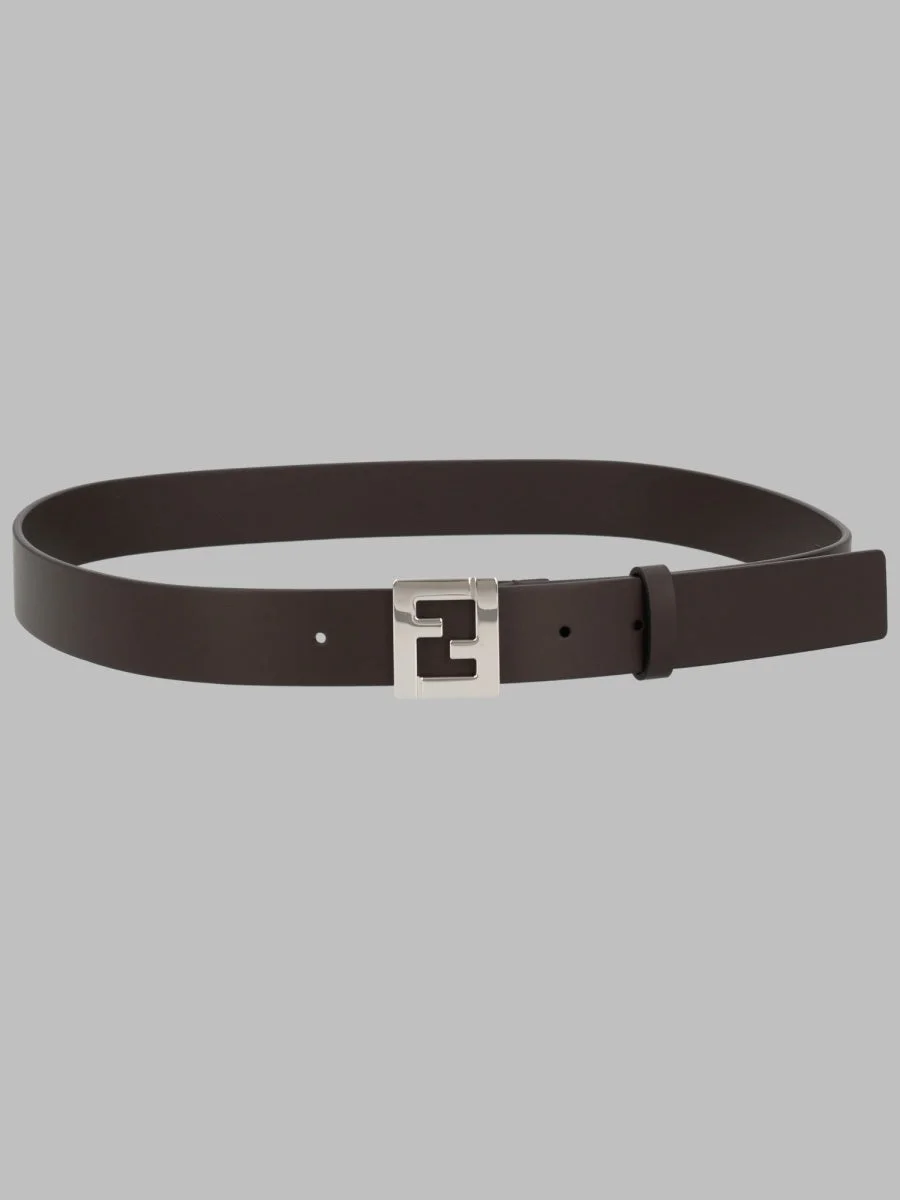 Fendi Men Cintura Con Fibbia Ff - 1