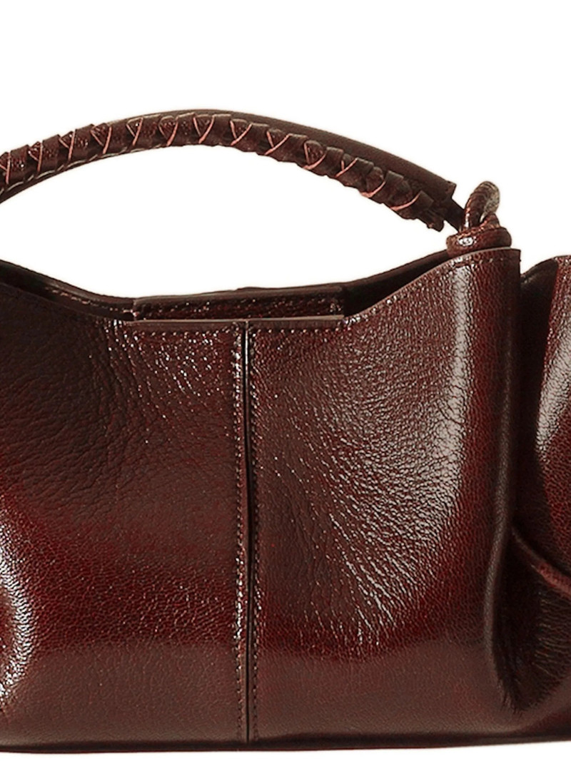 HEREU Hereu Mini Arta Ruched Leather Tote Bag outlook