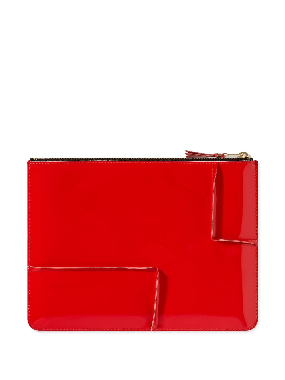 Reversed Hem zipped wallet - 2