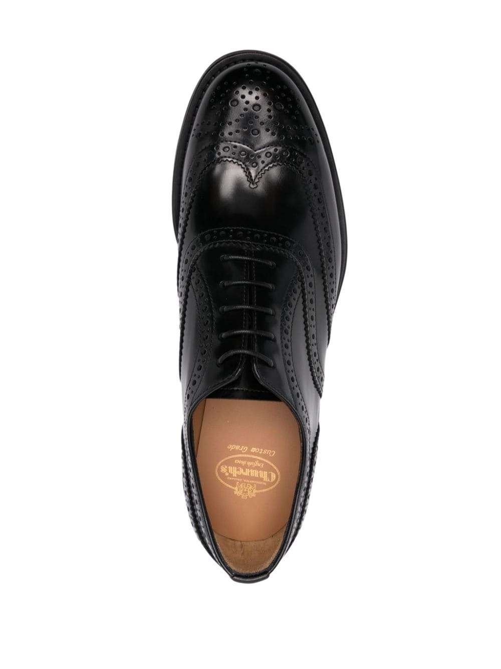 Burwood leather brogue shoes - 3