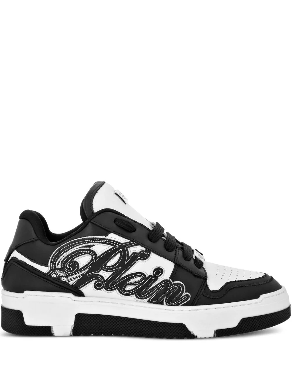 logo-patch sneakers - 1