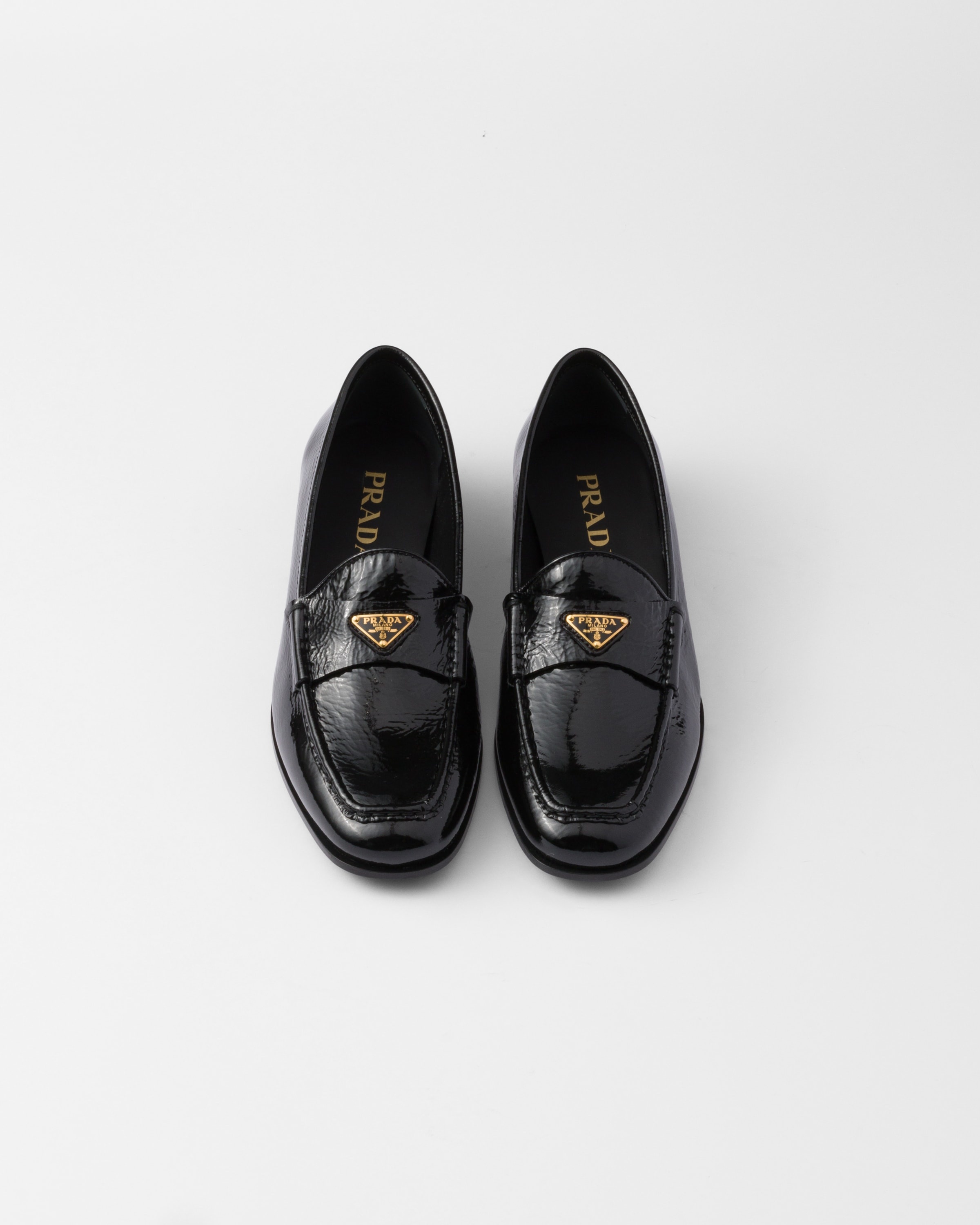 Naplak patent leather loafers - 3