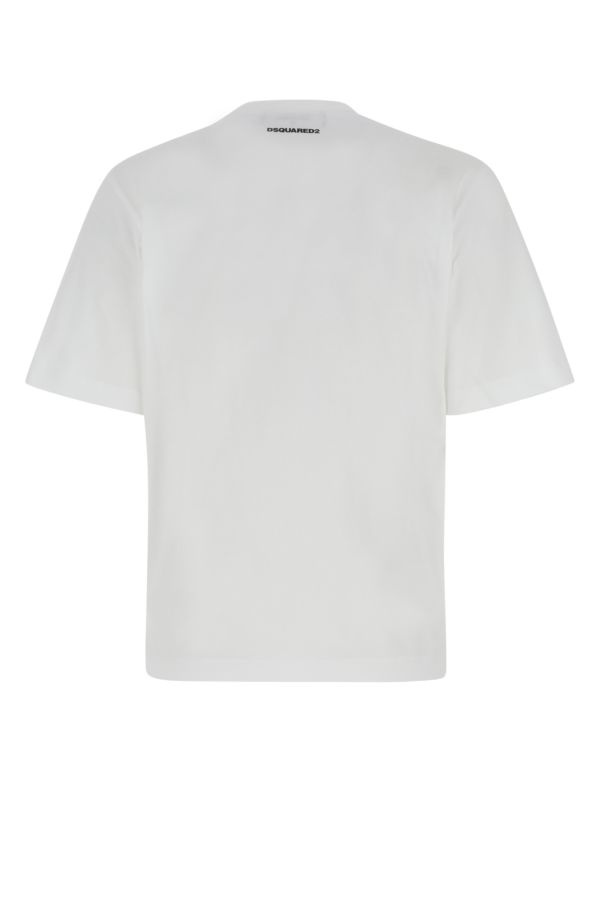 Dsquared Woman White Cotton T-Shirt - 2