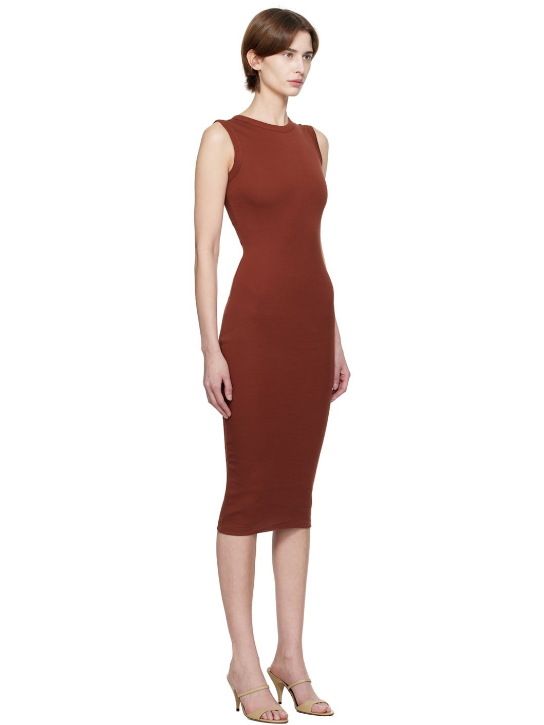 Red Esmé Midi Dress - 2