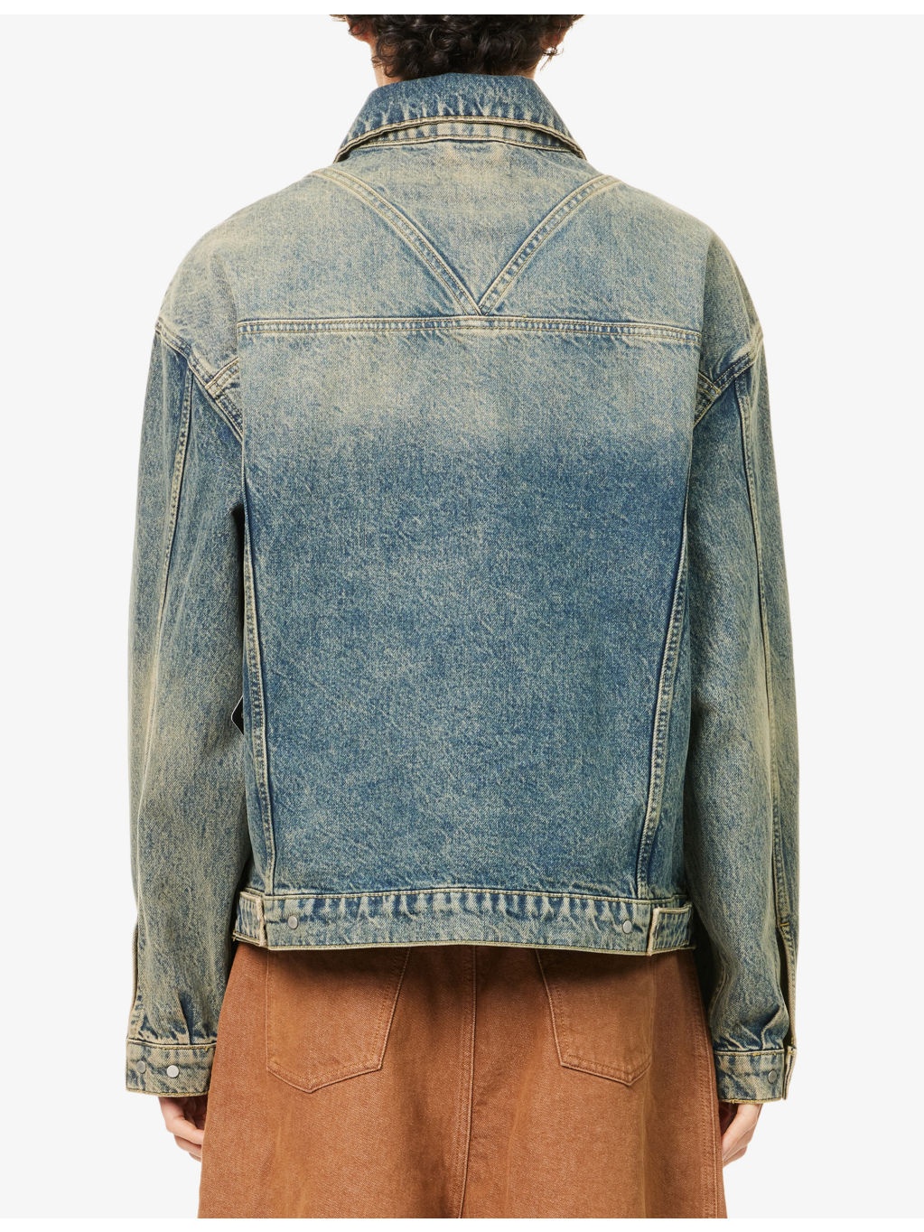 Logo-Embellished Cotton Denim Jacket - 4