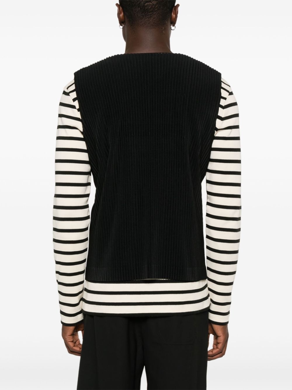 plissé vest - 4